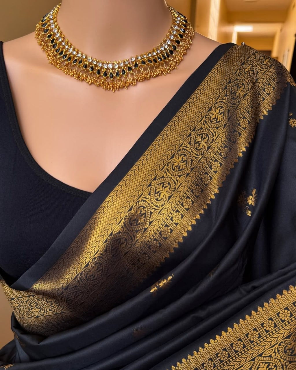 Premium Banarasi Soft Silk Saree