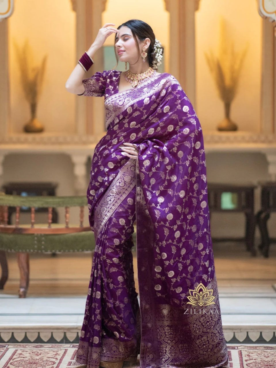 Regal Banarasi Silk Saree Collection