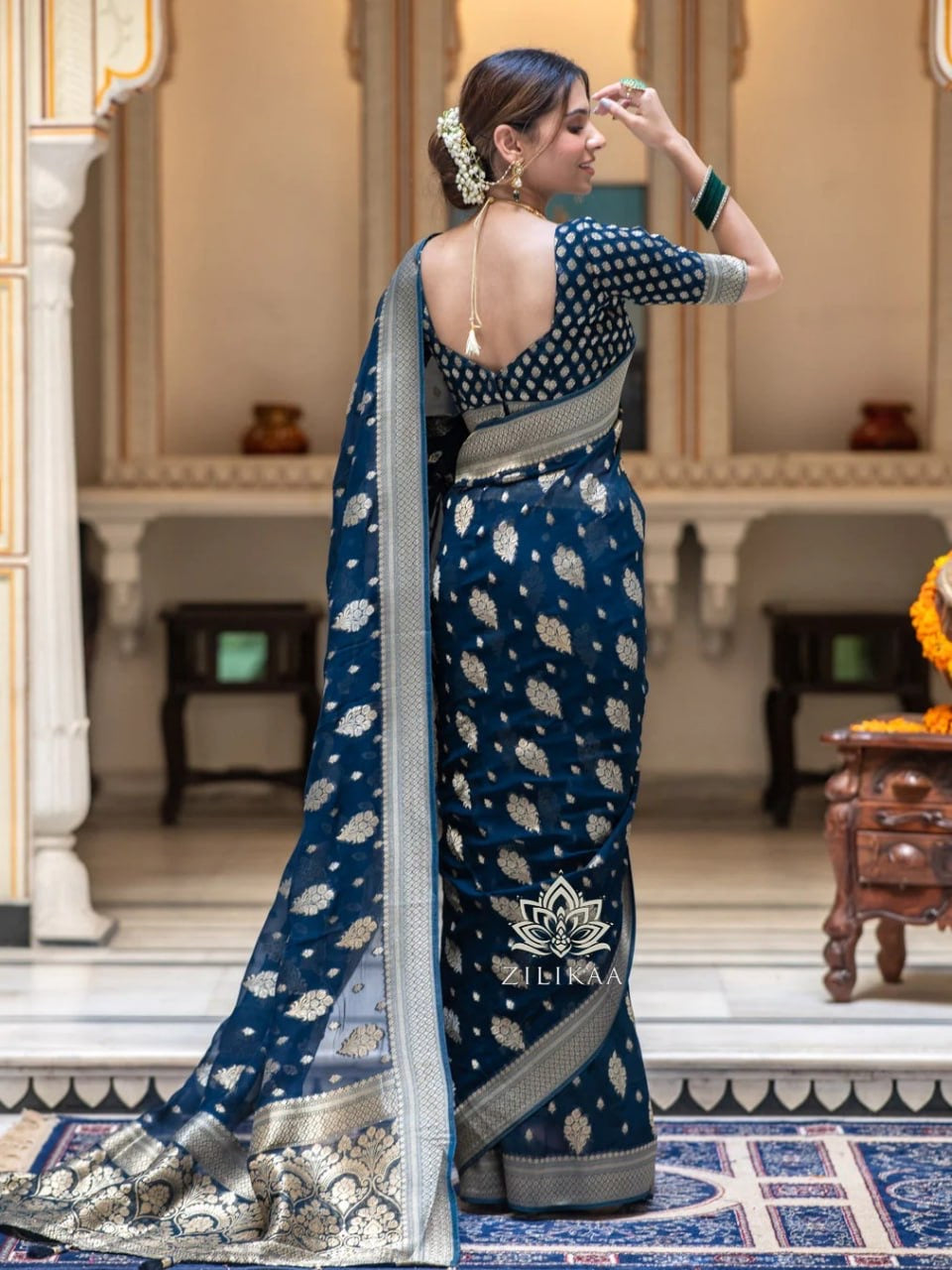 Zilikaa Banarasi Silk Saree Collection