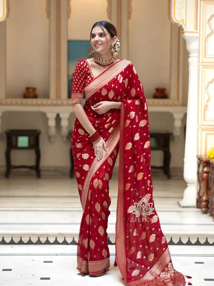 Zilikaa Banarasi Silk Saree Collection