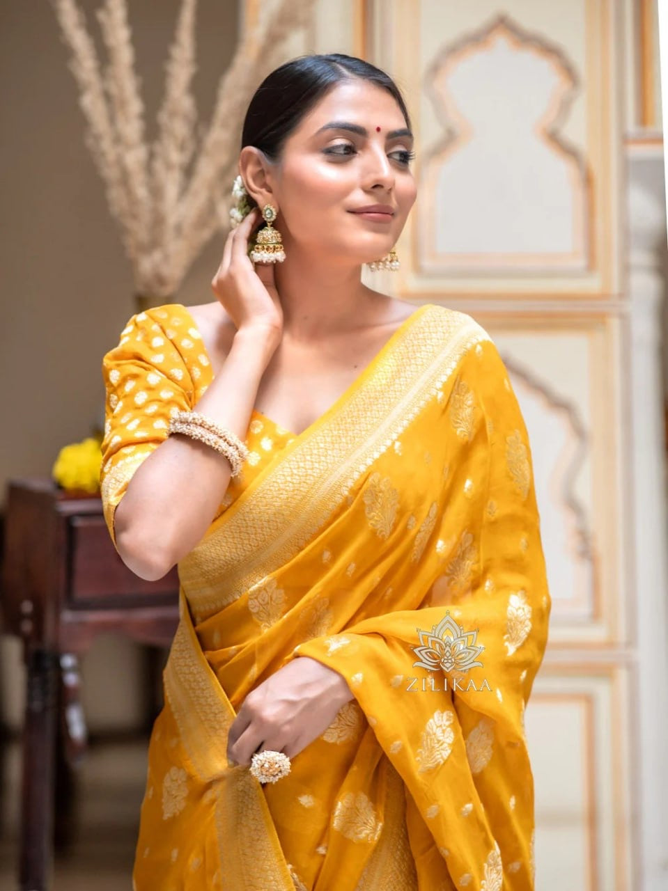 Zilikaa Banarasi Silk Saree Collection