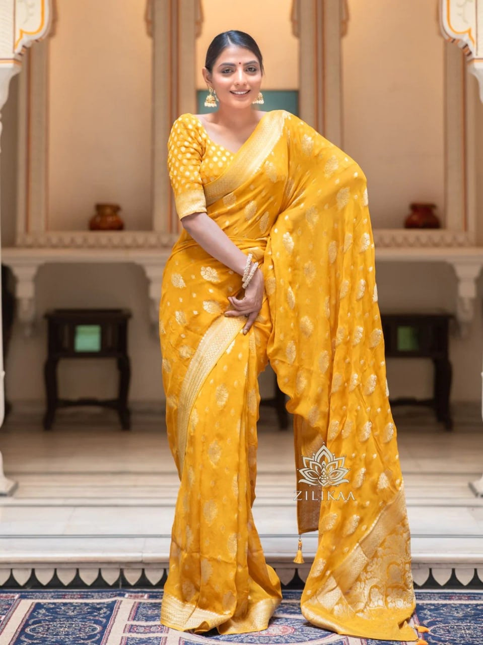 Zilikaa Banarasi Silk Saree Collection