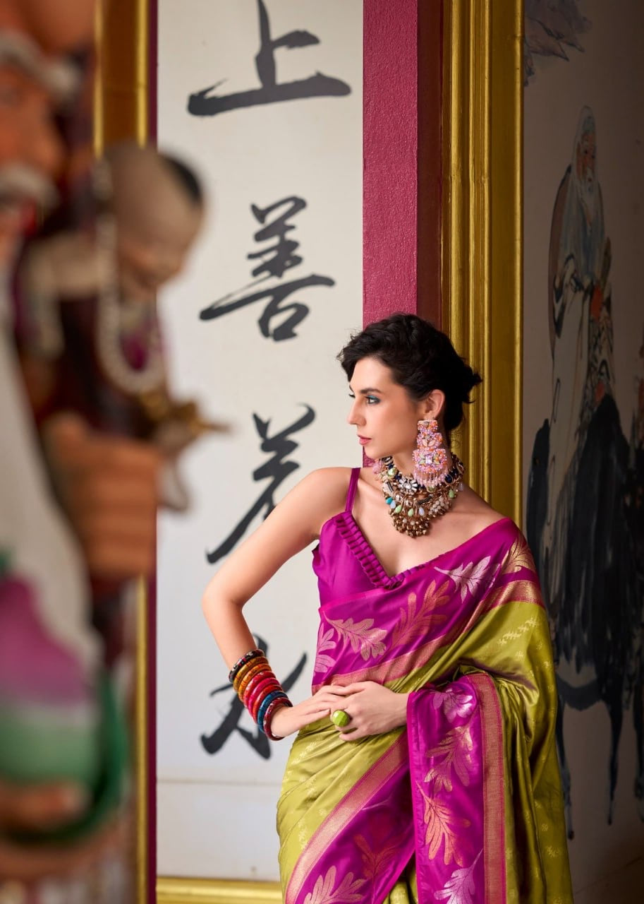 Regal Radiance Banarasi Silk Saree Collection