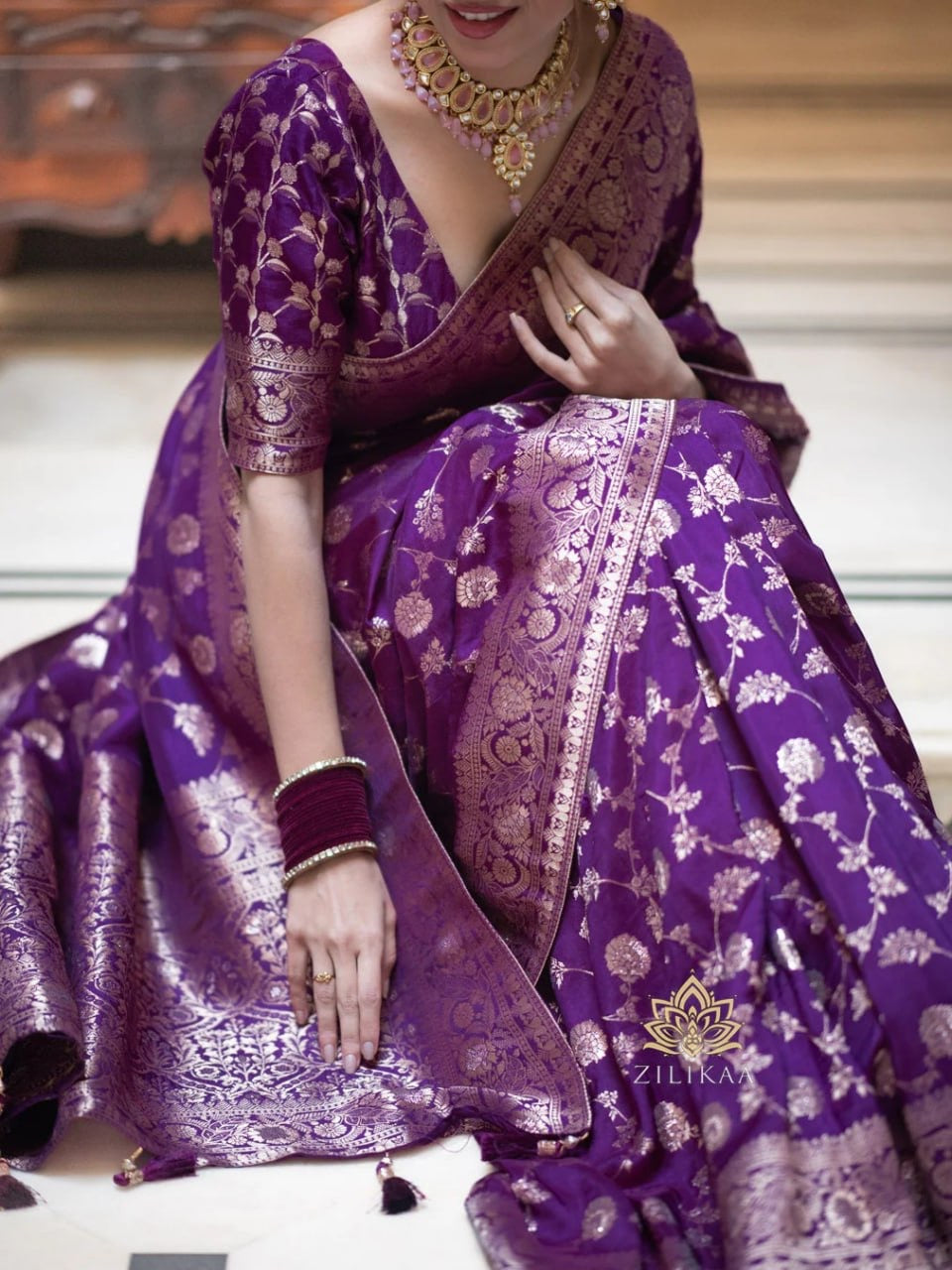 Regal Banarasi Silk Saree Collection