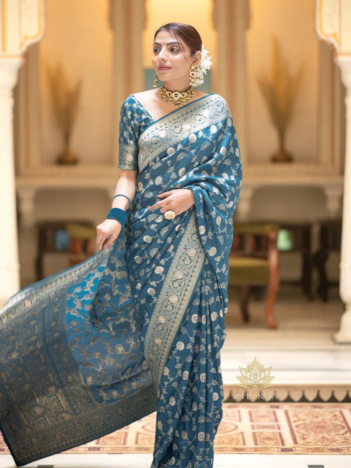Regal Banarasi Silk Saree Collection