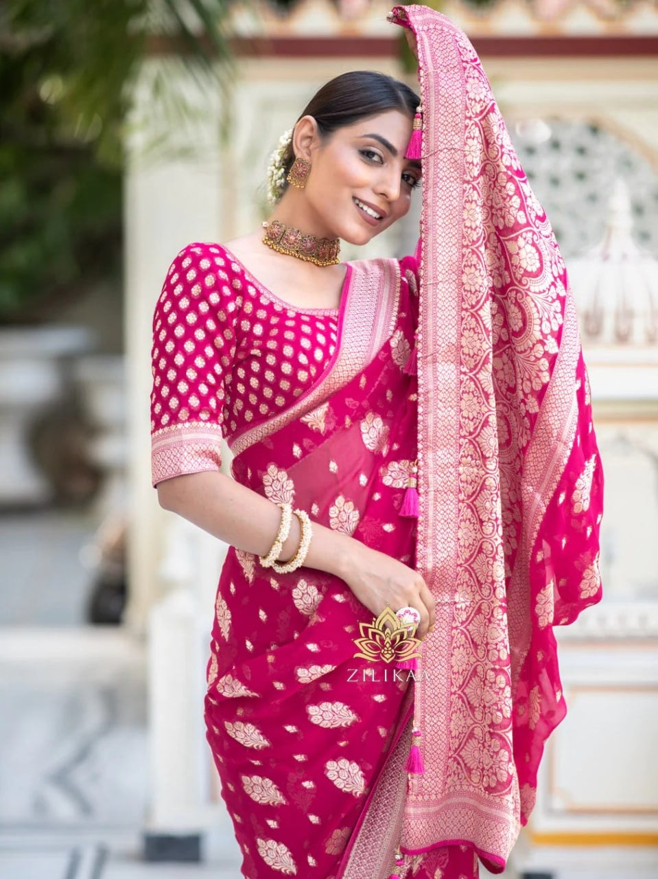 Zilikaa Banarasi Silk Saree Collection