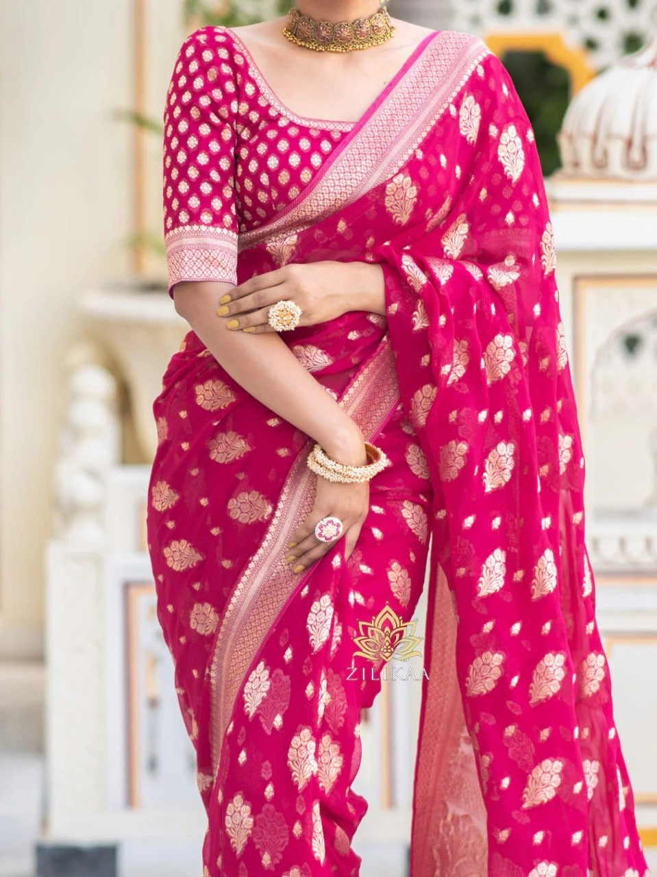 Zilikaa Banarasi Silk Saree Collection