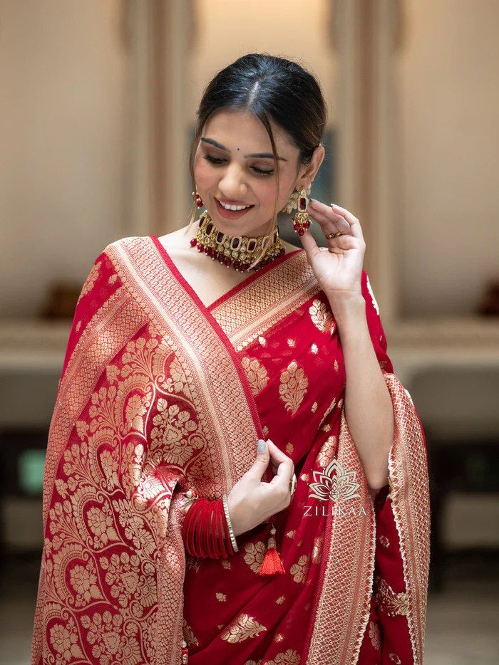 Zilikaa Banarasi Silk Saree Collection