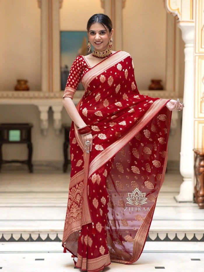 Zilikaa Banarasi Silk Saree Collection