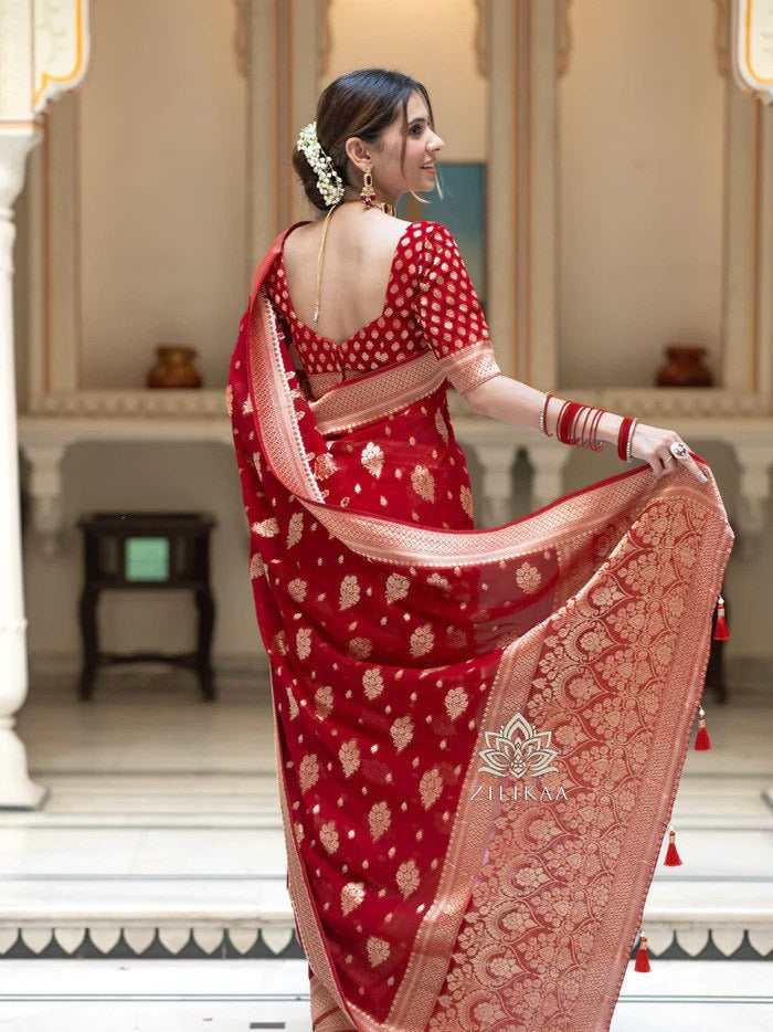 Zilikaa Banarasi Silk Saree Collection