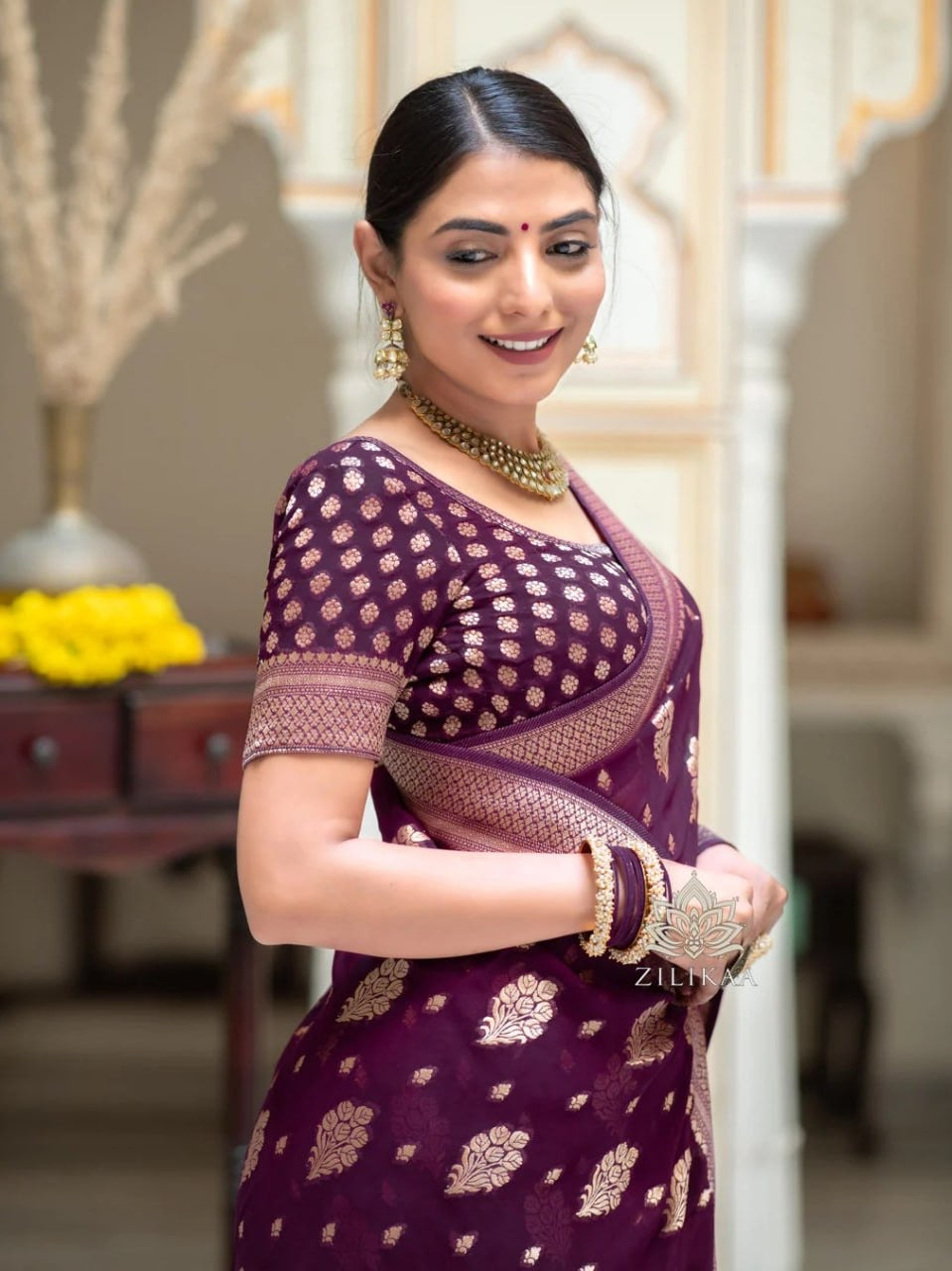 Zilikaa Banarasi Silk Saree Collection