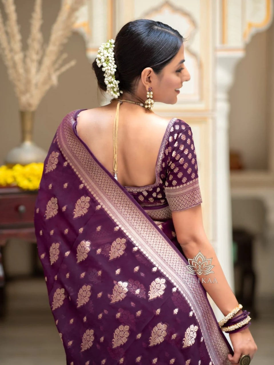 Zilikaa Banarasi Silk Saree Collection